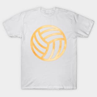 Volleyball Orange T-Shirt